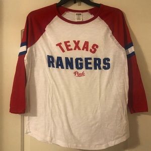VS Pink Texas Rangers Baseball Tee